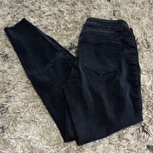 Maurices Dark Black Skinny Jeans